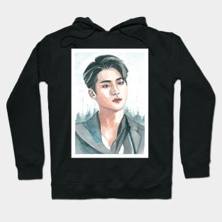 Kim Mingyu SEVENTEEN Watercolour Painting Hoodie